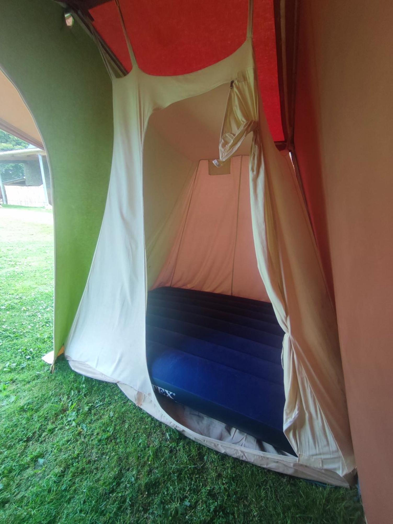 La Billardiere Camping A La Ferme Le Menil-Ciboult Exterior foto