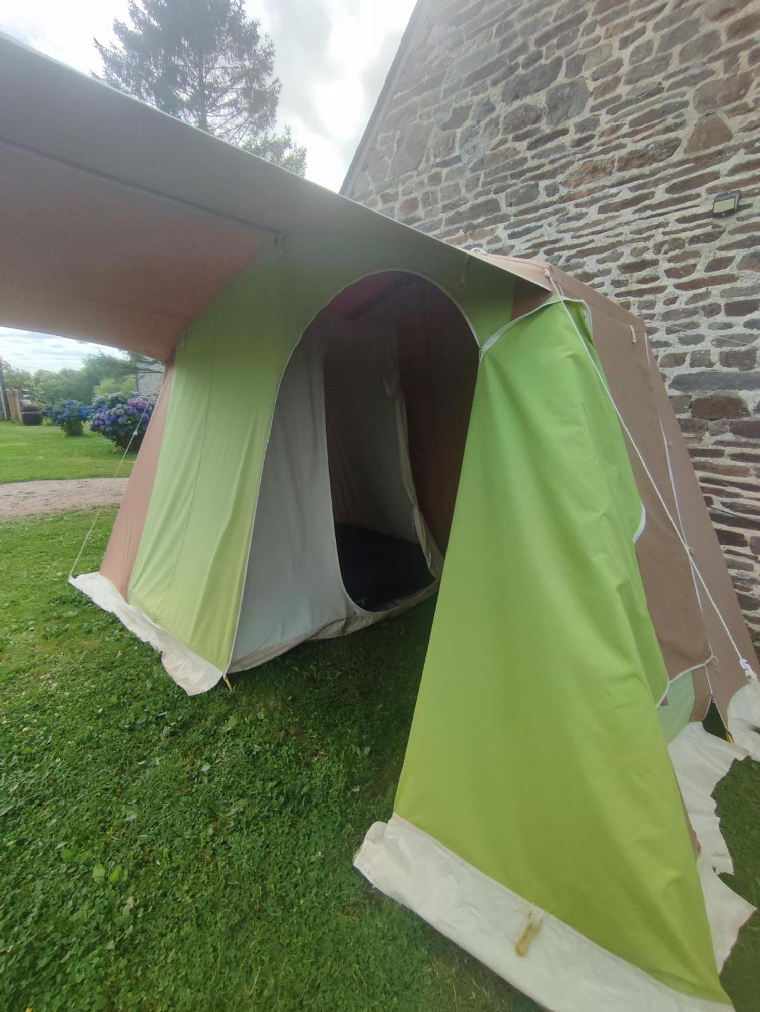 La Billardiere Camping A La Ferme Le Menil-Ciboult Exterior foto